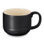 Le Creuset Stoneware San Fran Mug, 250ml - Matte Black