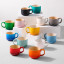 Le Creuset Stoneware San Fran Mug, 250ml - Matte Black