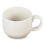 Le Creuset Stoneware San Fran Mug, 250ml - Meringue