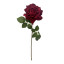 Humble & Mash Rose Velvet 52cm Red Faux Plant
