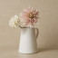 Humble & Mash Dahlia 55cm Cream Faux Plant