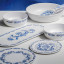Abode Azul Melamine Dinner Bowl, 19cm