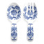 Abode Azul Melamine Salad Servers, Set of 2