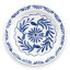 Abode Azul Melamine Salad Plate, 22cm