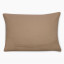 Thread Office Basket Weave Texture Scatter Cushion with Feather Blend Inner, 50cm x 70cm back view