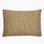 Thread Office Basket Weave Texture Scatter Cushion with Feather Blend Inner, 50cm x 70cm
