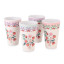 Cath Kidston Raspberry Melamine Tumbler, Set of 4