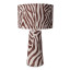 Humble & Mash Linen Zebra Table Lamp