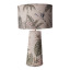 Humble & Mash Linen Spicy Leaf Table Lamp