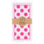 Tavola Magenta Polka Dot Slim Biodegradable Paper Napkins, Pack of 24