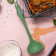 KitchenCraft Silicone Ladle, Heat-Resistant & Non-Stick Safe, 29cm