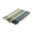 Aranda Protea Pinstripe Sunset Throw, 150cm x 200cm - Bottle/Hunter