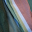 Aranda Protea Pinstripe Sunset Throw, 150cm x 200cm - Bottle/Hunter