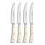 Wusthof Classic Ikon Creme Steak Knife Set 12cm, Set of 4