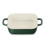 Le Creuset Foret Coupe Square Stoneware Dish, 23cm