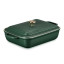Le Creuset Foret Coupe Rectangular Stoneware Dish With Lid, 4L