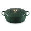 Le Creuset Foret Signature Oval Cast Iron Casserole, 31cm