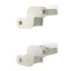 Umbra Nami Adhesive Shower Bins, Set of 2 - Ocean Sand