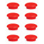 Creative Cooking Air Fryer Silicone Magnets, Set of 8