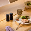 Crushgrind Amsterdam Grinders, Set of 2 - Black Beech