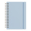 Vacavaliente Studio A5 Ruled Wire Notebook - Baby Blue