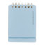 Vacavaliente Studio A6 Plain Wire Notepad - Baby Blue