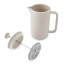 La Cafetiere Arezzo 8-Cup Coffee Plunger, 1L - Cream
