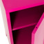 Popstrukt Sugar Cube Side Table - Hot Pink detail
