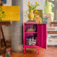 Popstrukt Sugar Cube Side Table - Hot Pink 