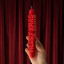 CandleHand Merry Christmas 3D Taper Candle - Red