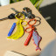 Helio Feretti Acrylic Keyring - Banana