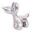 Helio Feretti Balloon Dog Door Stop - Silver