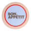 Helio Feretti Bon Appï¿½tit Round Placemats, Set of 2