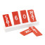 Helio Feretti Perpetual Wooden Calendar - Red