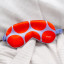 Helio Feretti Eye Mask - Orange Spots