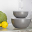 KitchenAid Meal Prep Bowls with Lids, 4-Piece - Charcoal Grey