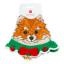 Talking Tables Botanical Crocheted Dog Collar