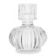 Thread Office Round Ribbed Clear Glass Dinner Candle Holder
