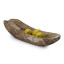 Thread Office Paulownia Wooden Boat Decor Bowl