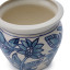 Thread Office Blue New England Ceramic Planter, 15cm