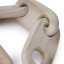 Thread Office Light Wood Link Chain Objet