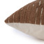 Thread Office Abstract Almond Embroidery Scratch Scatter Cushion with Feather Blend Inner, 40cm x 70cm