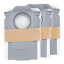 Roborock Replacement Disposable Dust Bags, Pack of 3