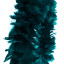 Humble & Mash Green Feather Wreath close up