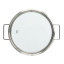Eva Solo Glass Lid, 24cm - Silver and Transparent
