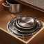 Eva Solo Glass Lid, 24cm - Silver and Transparent