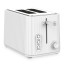 Swan Wave Kettle and 2-Slice Toaster Set - White