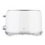 Swan Retro Glossy Kettle and 2-Slice Toaster Set - Pearl White