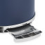 Swan Retro Glossy Kettle and 2-Slice Toaster Set - Oceanic Blue