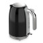 Swan Retro Glossy Kettle and 2-Slice Toaster Set - Glossy Black